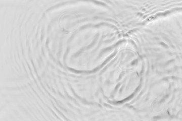 Poster - Water waves on the pool. Abstract background. Black and white concept.