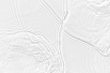 Poster - Water waves on the pool. Abstract background. Black and white concept.