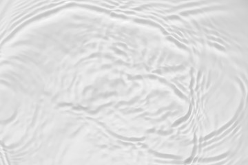 Poster - Water waves on the pool. Abstract background. Black and white concept.
