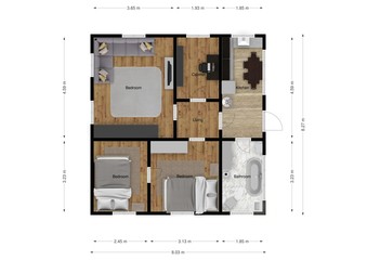 3D design of home space