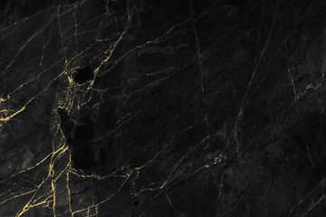 black and gold marble texture design for cover book or brochure, poster, wallpaper background or rea