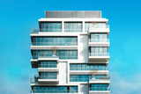 Fototapeta  - modern apartment building - real estate exterior