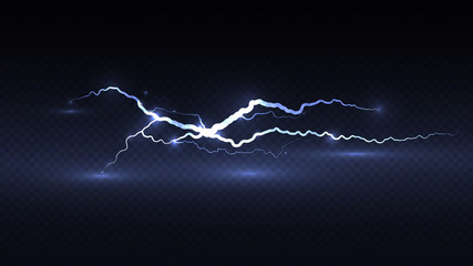Wall Mural - abstract background in the form of lightning