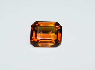 Citrine natural & facet cut gemstone