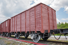 Wagon Trains Steam Train, Locomotive, Wooden Train Car