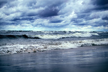 Stormy Day At Baltic Sea
