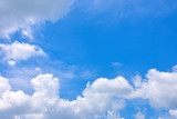 Fototapeta Na sufit - Bright blue skies and slight clouds.
