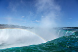 Fototapeta Nowy Jork - ナイアガラの滝と虹