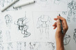 © Chaosamran_Studio - Animator designer Development designing drawing sketching development creating graphic pose characters sci-fi robot Cartoon illustration animation video game film production , animation design studio.
