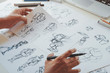© Chaosamran_Studio - Animator designer Development designing drawing sketching development creating graphic pose characters sci-fi robot Cartoon illustration animation video game film production , animation design studio.