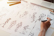 © Chaosamran_Studio - Animator designer Development designing drawing sketching development creating graphic pose characters sci-fi robot Cartoon illustration animation video game film production , animation design studio.