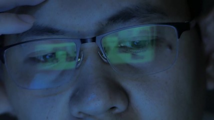 Information analytic or internet marketing or coder developer concept