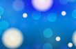 © brgfx - Background template design with white lights on blue