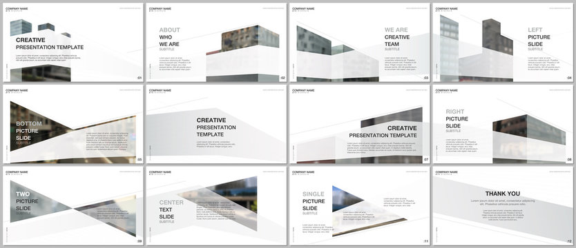 presentations design, portfolio vector templates with architecture design. abstract modern architect