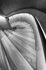 Poster - Spiral staircase, viewed from top