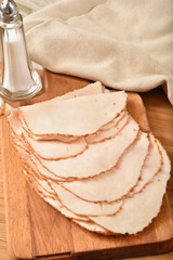 Wall Mural - Gourmet sliced turkey meat