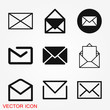 © ironsv - Envelope icon, vector mail envelope and letter symbol