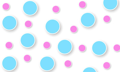 Wall Mural - abstract kawaii festival pattern circle background. soft gradient pastel. concept for wedding card d