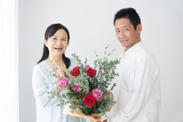 Poster - シニア夫婦　結婚記念日