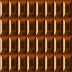  dark chocolate seamless pattern