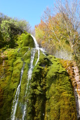 Sticker - bunter Wasserfall Dreimühlen