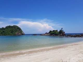 tropical beach in thailand