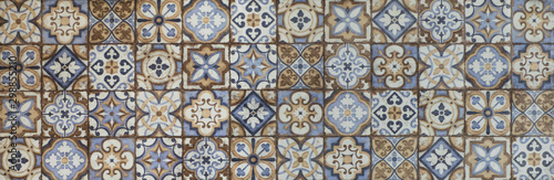 Cuadros en Lienzo abstract ceramic mosaic tile pattern for the kitchen