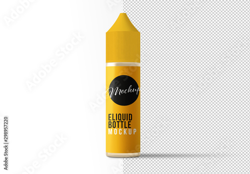 Download E Liquid Bottle Mockup Stock Template Adobe Stock
