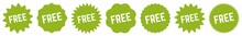 Free Tag Green Eco | Special Offer Icon | Sticker | Deal Label | Variations