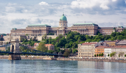 Wall Mural - Royal palace and Danube river, Budapest, Hungary