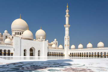 Wall Mural - Abu Dhabi Sheikh Zayed Grand Mosque