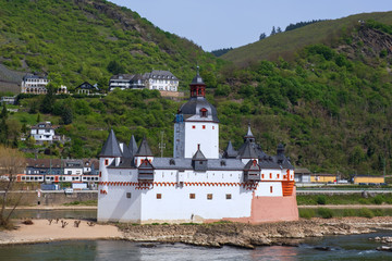 Wall Mural - Die Burg Pfalzgrafenstein bei Kaub/Deutschland