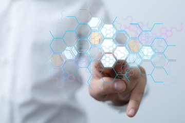 protect cloud information data concept..