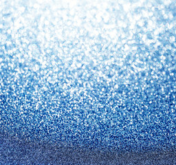 Wall Mural - Winter icy bright background with a bokeh. Christmas Design.