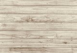 Fototapeta Na ścianę - Old light  color wood wall for seamless wood background and texture.