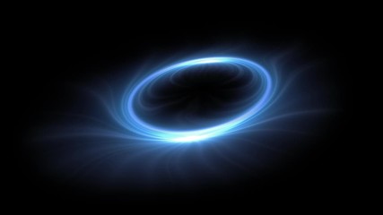Wall Mural - black hole spin loopable with alpha