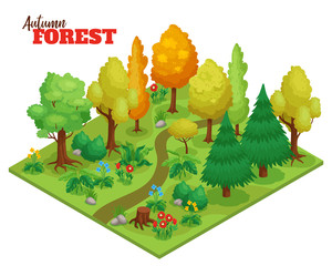 Poster - Autumn Forest Concept