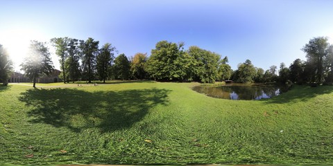 Polish natural environment 360 degree panorama