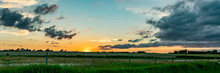 Midwest Sunset Panoramic
