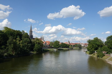 Poster - Donau in Ulm