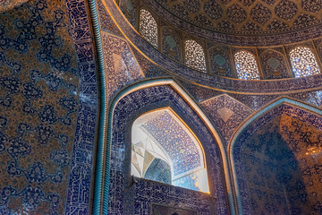 Canvas Print - Mosque Cheikh Lotfallah of Isfahan - Iran