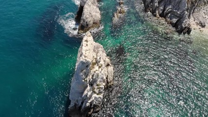 Wall Mural - rocks in the sea