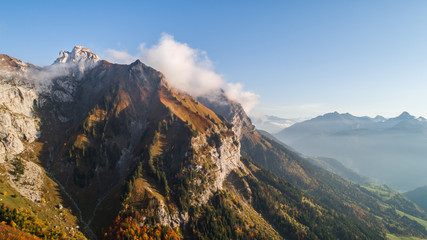 Wall Mural - Massif des Bauges, Haute Savoie, France