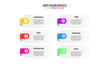 © Alpha Infographic - vector step Infographic stack chart design with icons and 6 options or steps. for business concept. Can be used for presentations banner, workflow layout, process diagram, flow chart