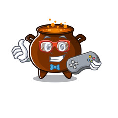 Sticker - Gamer cauldron toy in the character shape