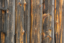 Background, Rustic Weathered Brown Wooden Wall (horizontal)