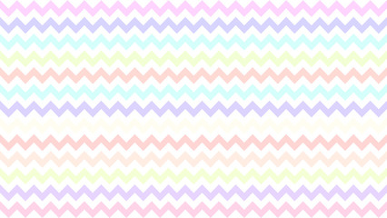 Wall Mural - rainbow serrated striped pastel colorful background, art line shape zig zag doodle pastel, wallpaper stroke line parallel wave triangle soft, tracery chevron colorful triangle striped full frame