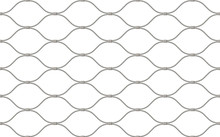 Hand Woven Mesh Fence Made Of Stainless Wire Seamless Vector