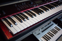 Close-up Photo Of Music Keyboard In Music Instruments Shop