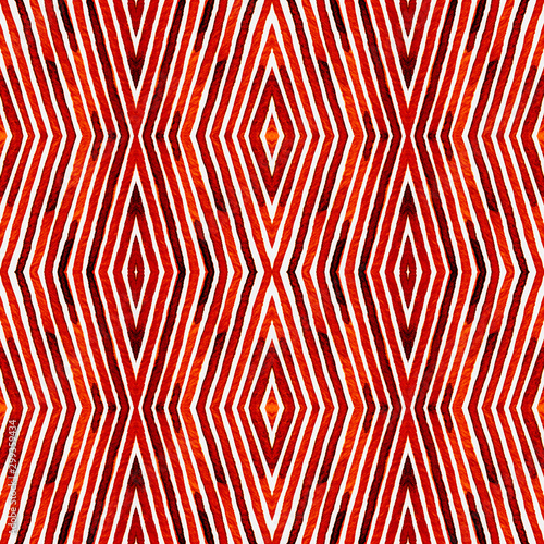 Wine red Geometric Watercol...